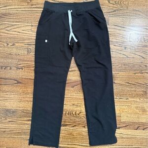 Figs Kade scrub pants black size M/T